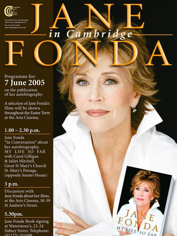 Việc viết tiếp cuốn hồi kí My Life So Far (2005) trên mạng đã mang lại cho Jane nhiều niềm vui!