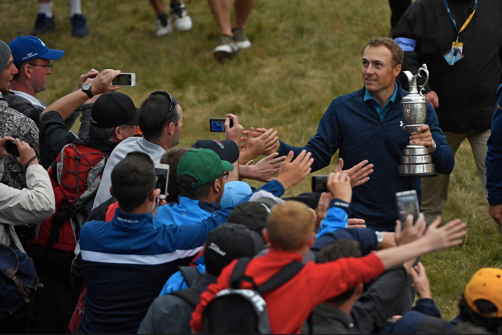 Jordan Spieth vô địch The Masters 2015, US Open 2015 và The Open 2017.