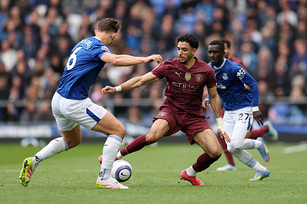 Man City đánh bại Everton bằng 2 bàn thắng muộn ảnh 10