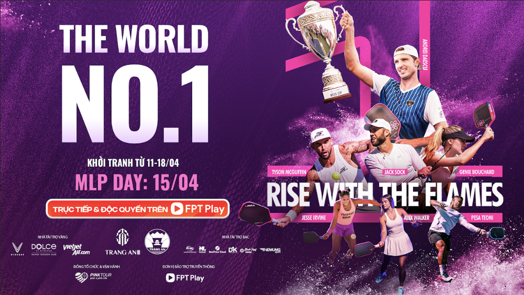 FPT Play là đơn vị truyền hình trực tiếp và độc quyền các trận thi đấu của sự kiện Rise with the flames