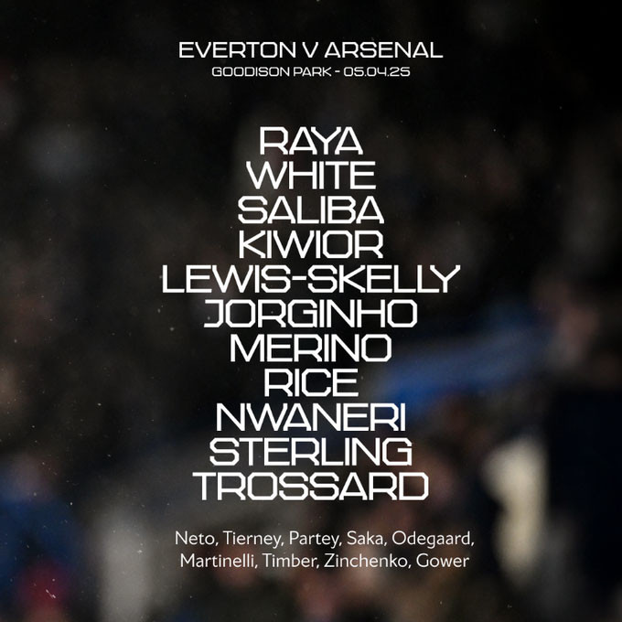 Arsenal mất điểm trên sân Everton ảnh 2 Arsenal mất điểm trên sân Everton ảnh 2