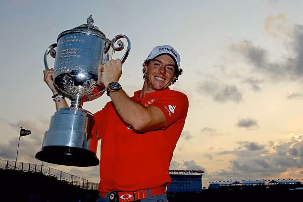 Rory McIlroy vô địch US Open 2011, PGA Championship (2012, 2014) và The Open 2014.