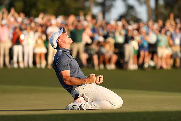 McIlroy bùng nổ cảm xúc khi vô địch The Masters 2025.