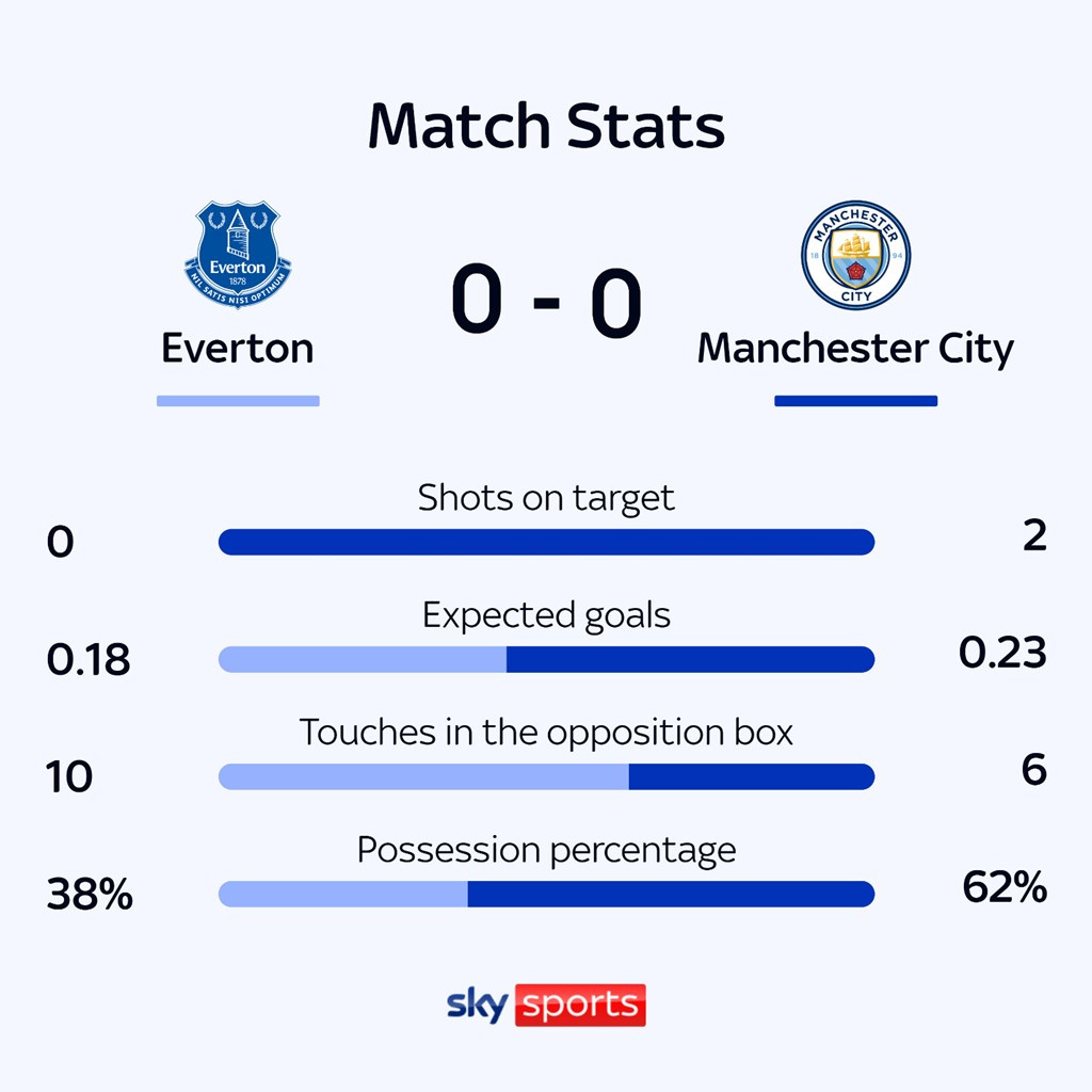 Man City đánh bại Everton bằng 2 bàn thắng muộn ảnh 13