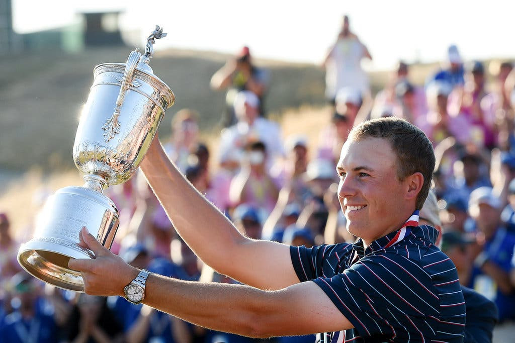 Jordan Spieth vô địch The Masters 2015, US Open 2015 và The Open 2017.