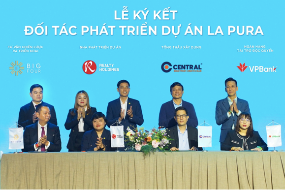 Chính thức ký kết “Bộ tứ khởi sinh” Thành phố dưỡng lành La Pura.