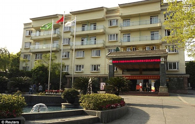 Khánh sạn tại Trùng Khánh, nơi doanh nhân Anh bị giết hại hồi tháng 11 năm ngoái