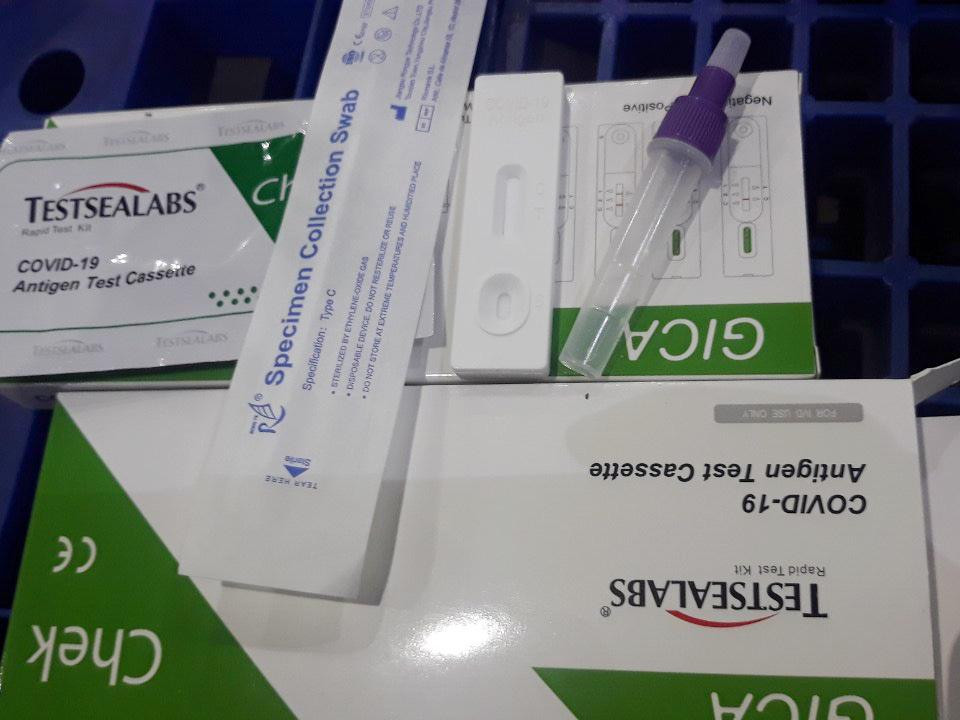 Kit test COVID-19 là mặt hàng nhập khẩu có điều kiện