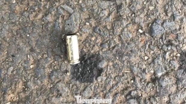 Vỏ đạn tại hiện trường