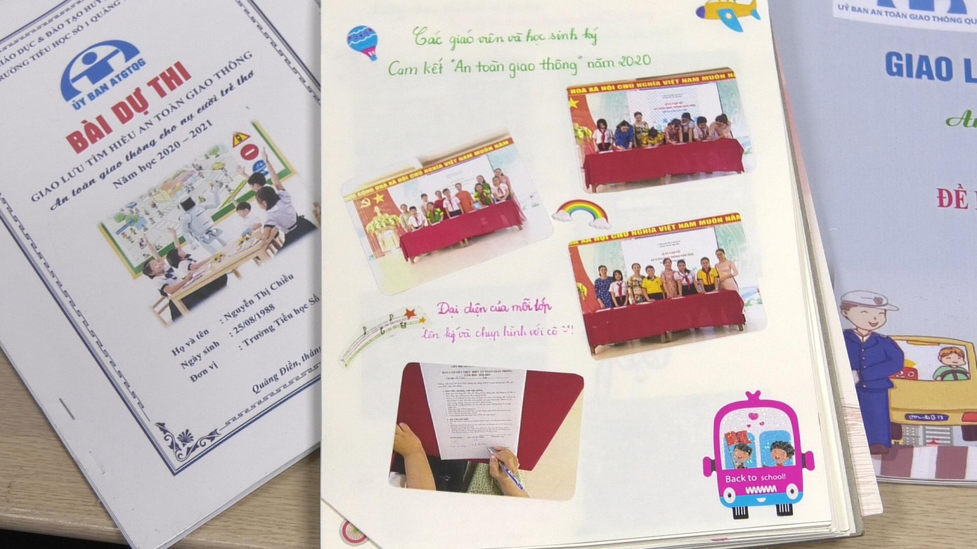 Bài dự thi ATGT cho nụ cười trẻ thơ