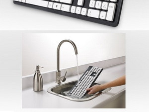 Bàn phím Washable Keybord K310. Ảnh: technabob.com. Bàn phím Washable Keybord K310. Ảnh: technabob.com