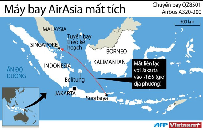 [LIVE] Tạm dừng tìm kiếm máy bay AirAsia do trời tối ảnh 11