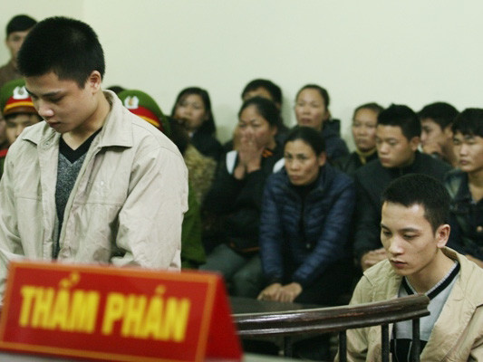 Bị cáo trong phiên tòa sáng nay. Bị cáo trong phiên tòa sáng nay