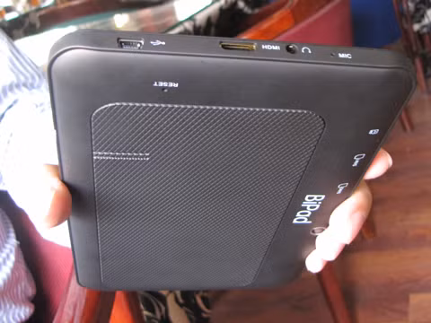 Màn hình 7 inch với kích thước nhỏ gọn 