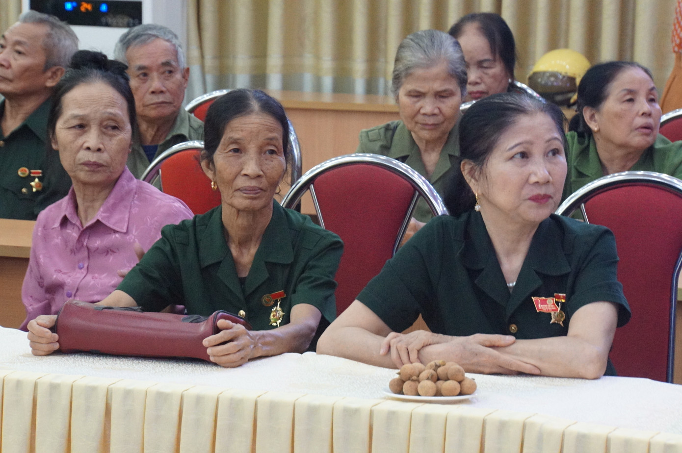 Các cựu TNXP phấn khởi khi tham gia chương trình Các cựu TNXP phấn khởi khi tham gia chương trình