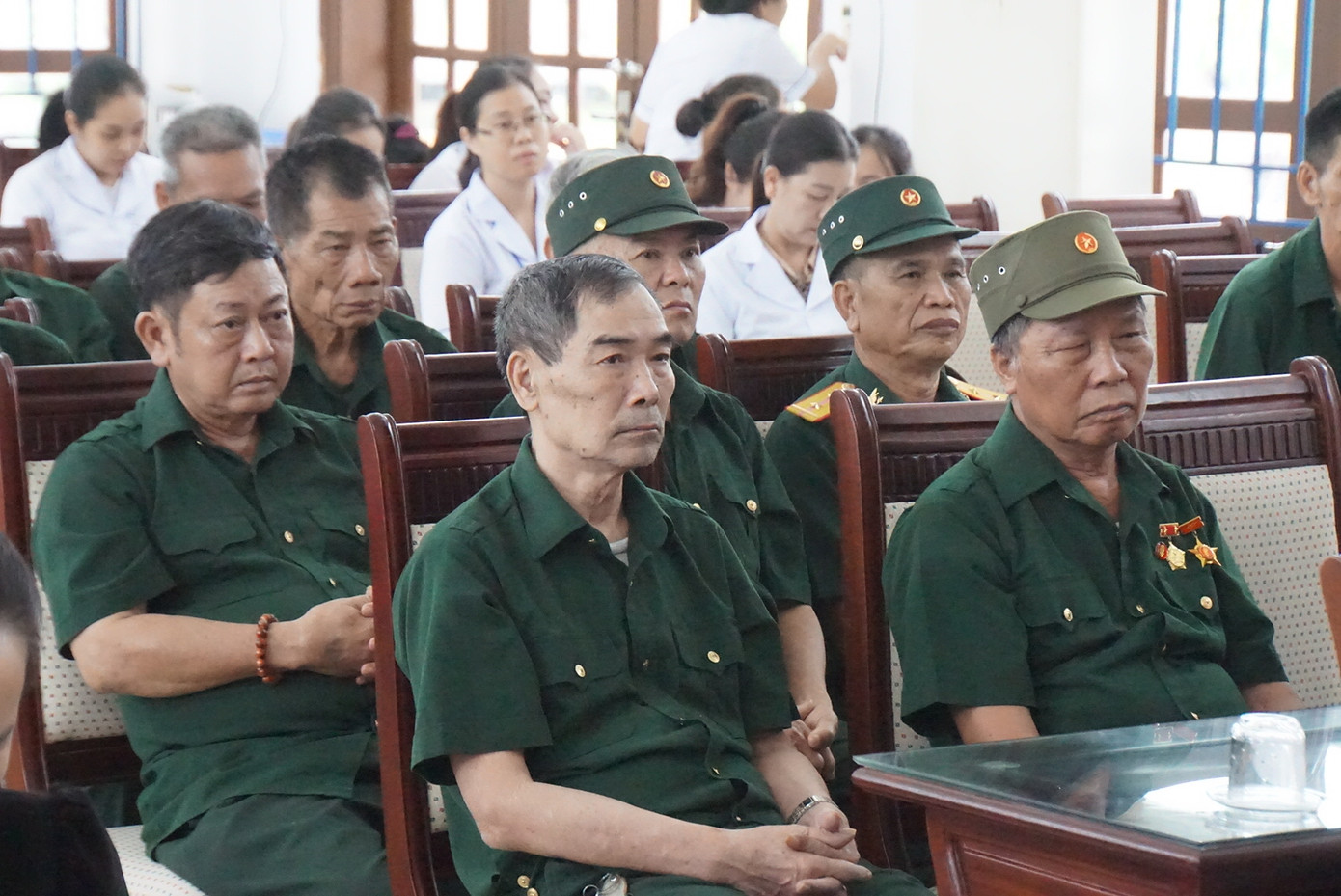 Trung tâm Điều dưỡng thương binh Nho Quan là nơi chuyên điều trị, chăm sóc các thương binh bị thương tật ở não, bị sức ép bom và các bệnh về tâm thần