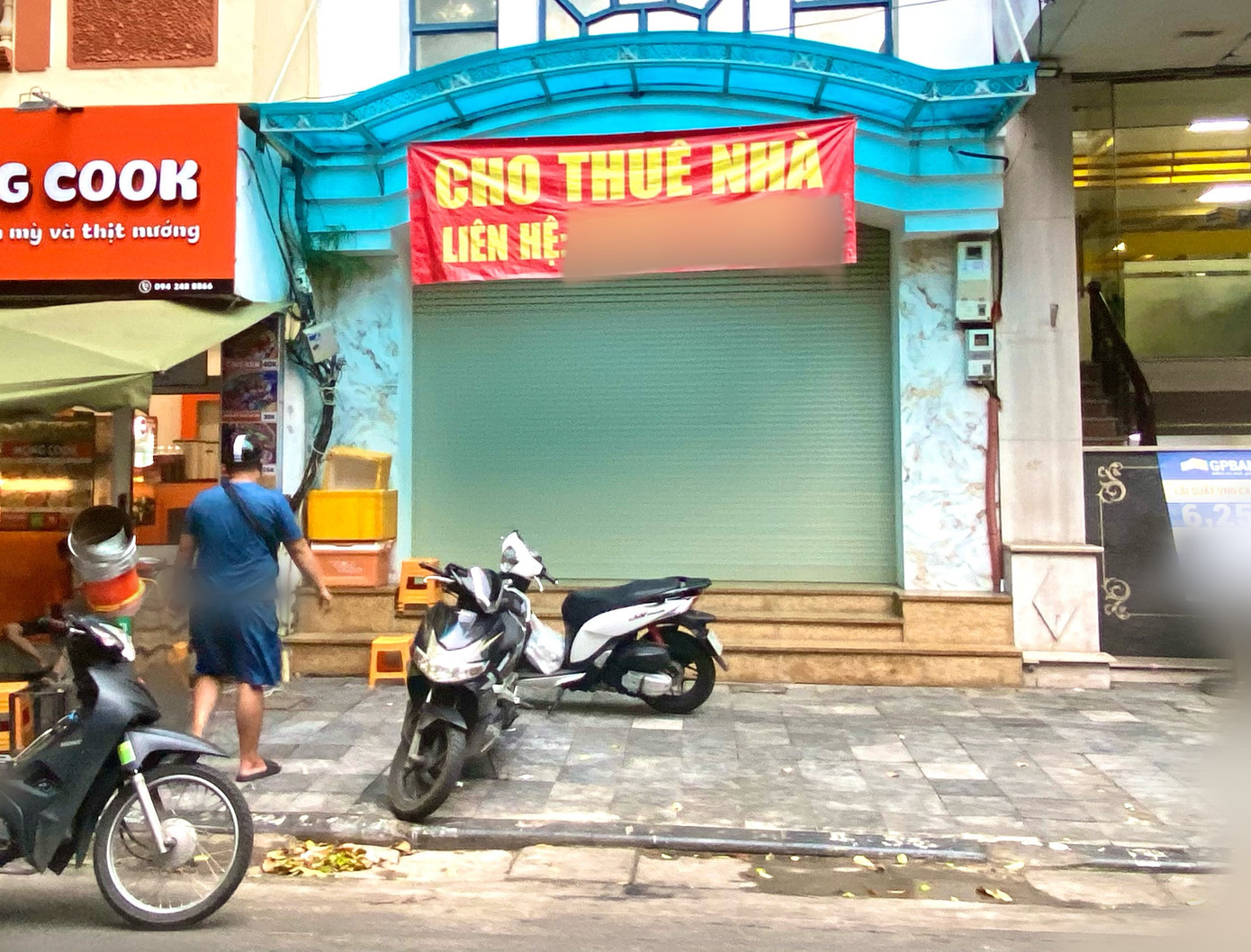 Mặt bằng kinh doanh đang tìm người thuê trên phố Hàng Lược (thuộc quận Hoàn Kiếm).