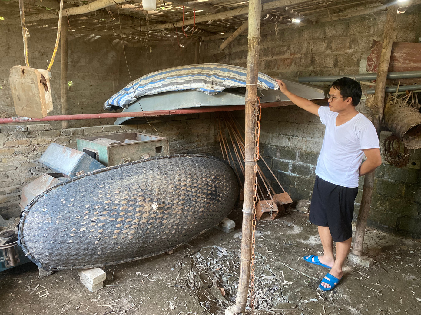 "Bộ sưu tập" thuyền của anh Nguyễn Huy Phương.