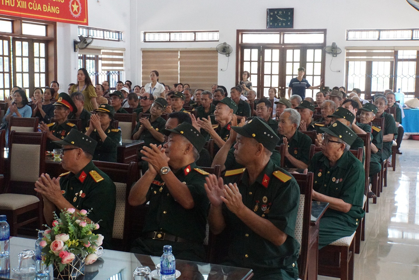 Không khí ấm áp tại Trung tâm điều dưỡng thương bệnh binh nặng và người có công Nho Quan, Ninh Bình