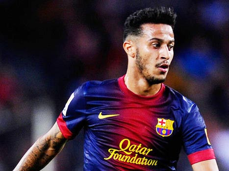 Thiago vẫn muốn ở lại với Barca. Ảnh: Skysports
