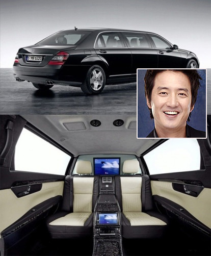 Jung Joon Ho rất yêu thích chiếc Mercedes-Benz S600 Guard của mình. Jung Joon Ho rất yêu thích chiếc Mercedes-Benz S600 Guard của mình