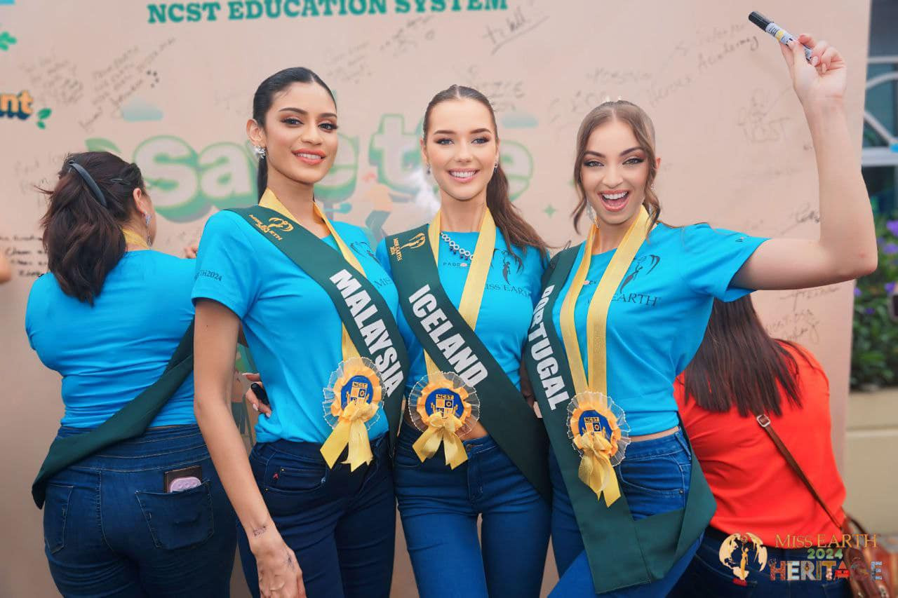 Thí sinh Hoa hậu Trái Đất 2024 tham gia các hoạt động ở Philippines. Thí sinh Hoa hậu Trái Đất 2024 tham gia các hoạt động ở Philippines.