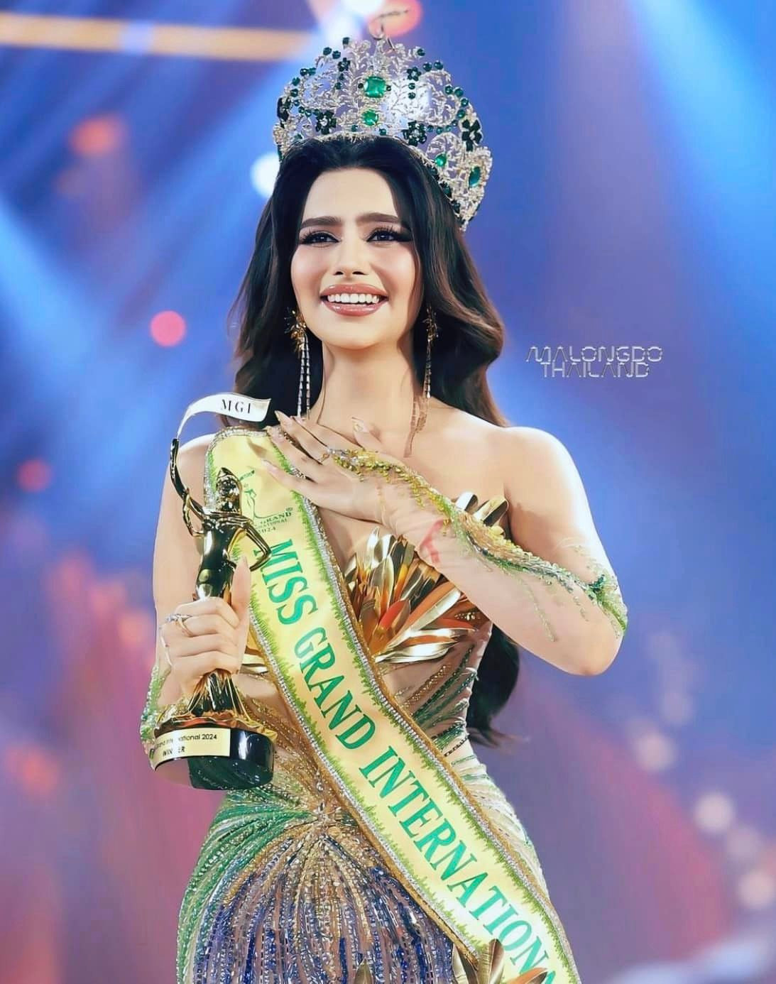 Chung kết Hoa hậu Hòa bình Quốc tế 2024 đã diễn ra tối 25/10 với chiến thắng thuộc về người đẹp Ấn Độ - Rachel Gupta. Cô là người đẹp Ấn Độ đầu tiên đăng quang danh hiệu Miss Grand International.