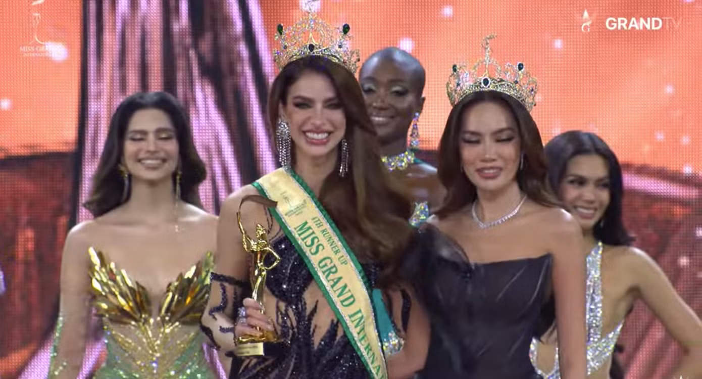 Các danh hiệu á hậu 1 thuộc về người đẹp Philippines, á hậu 2 thuộc về Myanmar, á hậu 3 thuộc về Pháp và á hậu 4 thuộc về Brazil.