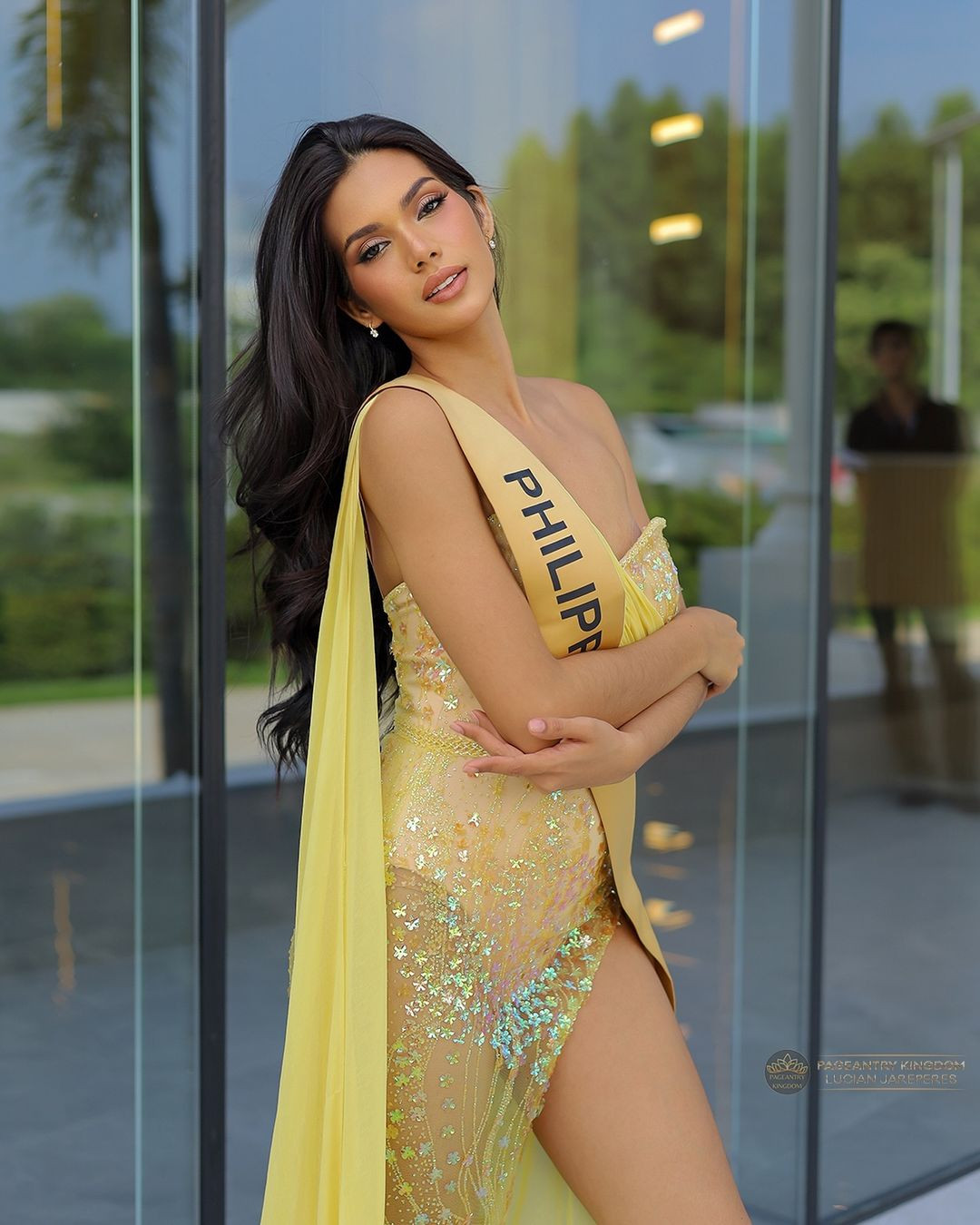 Christine Julianne Opiaza đại diện Philippines ở Hoa hậu Hòa bình Quốc tế 2024.