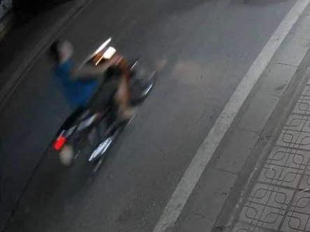 Hình ảnh đối tượng được camera ghi lại.