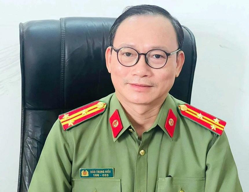 Thượng tá Đào Trung Hiếu - Chuyên gia tội phạm học. Thượng tá Đào Trung Hiếu - Chuyên gia tội phạm học.