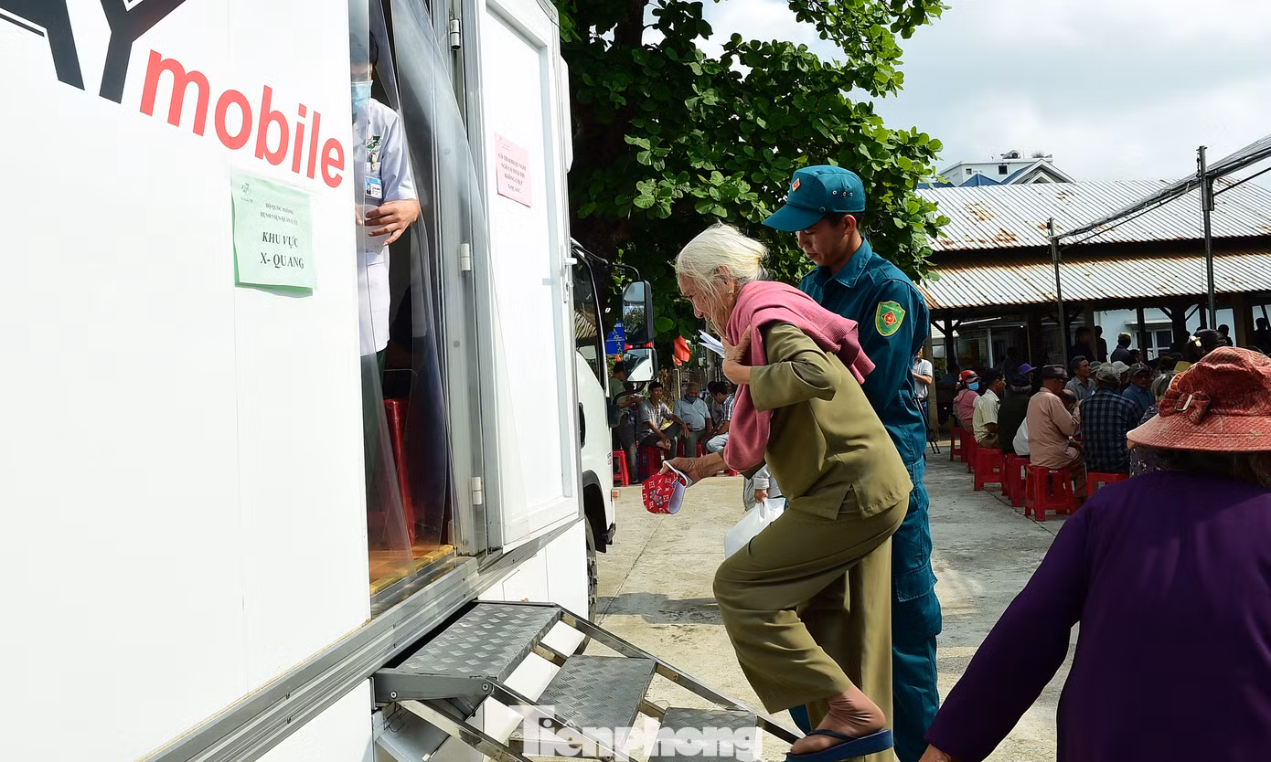 Khu vực chụp X-quang trong chương trình.