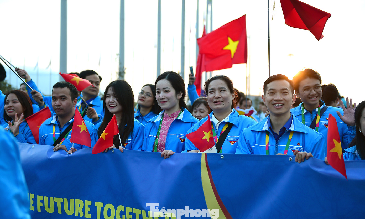 Liên hoan Thanh niên Thế giới 2024 được tổ chức tại Sochi, từ ngày 1 đến 7/3. Ngày hội của người trẻ thu hút sự tham gia của khoảng 20.000 người từ hơn 180 quốc gia và vùng lãnh thổ trên thế giới.