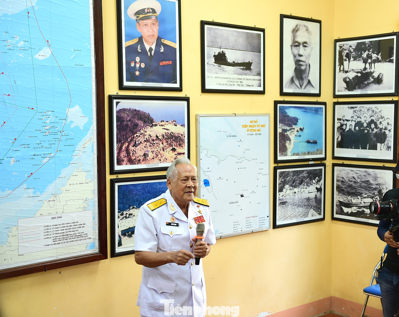 Anh hùng Lực lượng vũ trang nhân dân Hồ Đắc Thạnh - nguyên Thuyền trưởng tàu Không số C41 anh hùng, chia sẻ kỷ niệm gắn với những chuyến tàu Không số cập bến Vũng Rô.