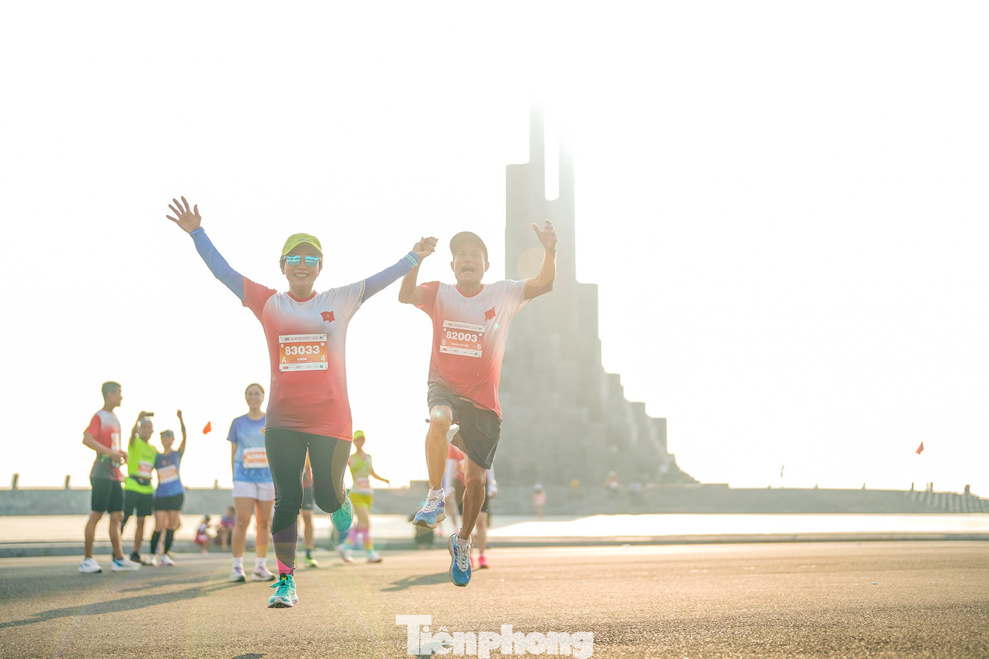 Tháp Nghinh Phong - biểu tượng cho khát vọng vươn lên của Phú Yên, đã mang lại nhiều khoảnh khắc đẹp và tiếp thêm cảm hứng, động lực trên đường chạy cho các runner.