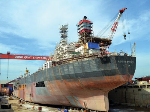  Sau nhiều năm thi công, tàu chở dầu thô 104.000 tấn vẫn chưa thể hoạt động