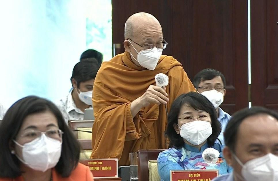 Đại biểu Thượng toạ Thích Minh Thành Đại biểu Thượng toạ Thích Minh Thành