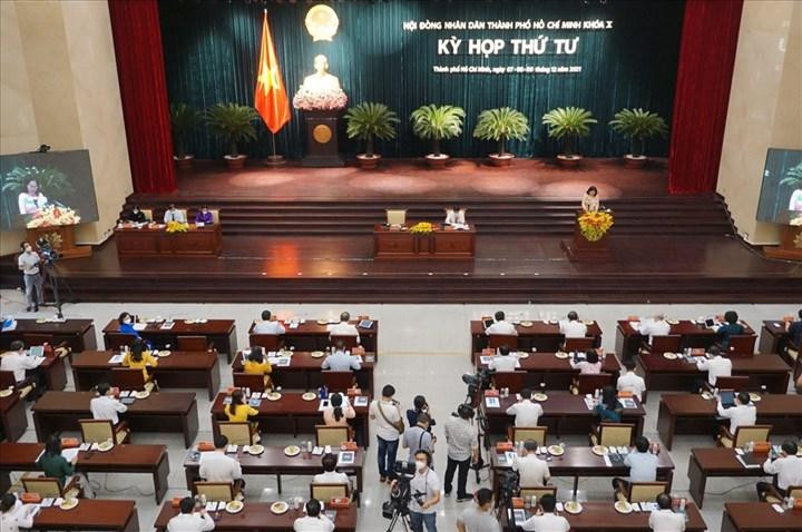 Kỳ họp thứ 4 cũng là kỳ họp thường lệ cuối năm 2021 của HĐND TPHCM khoá X Kỳ họp thứ 4 cũng là kỳ họp thường lệ cuối năm 2021 của HĐND TPHCM khoá X