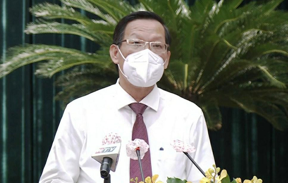 Chủ tịch UBND TPHCM Phan Văn Mãi trả lời chất vấn Chủ tịch UBND TPHCM Phan Văn Mãi trả lời chất vấn