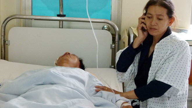 Ông Khanh bị nặng nhất, hôn mê bất tỉnh