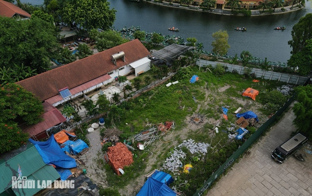 Công trình nằm ngay sát tuyến du lịch nổi tiếng Tam Cốc - Bích Động.