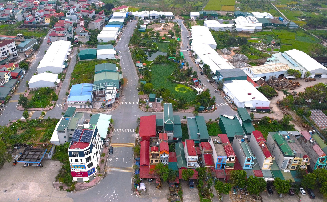 Thanh tra tỉnh Bắc Ninh chỉ ra nhiều vi phạm đối với dự án khu nhà ở Dabaco Lạc Vệ. Ảnh: Đại Đoàn Kết.