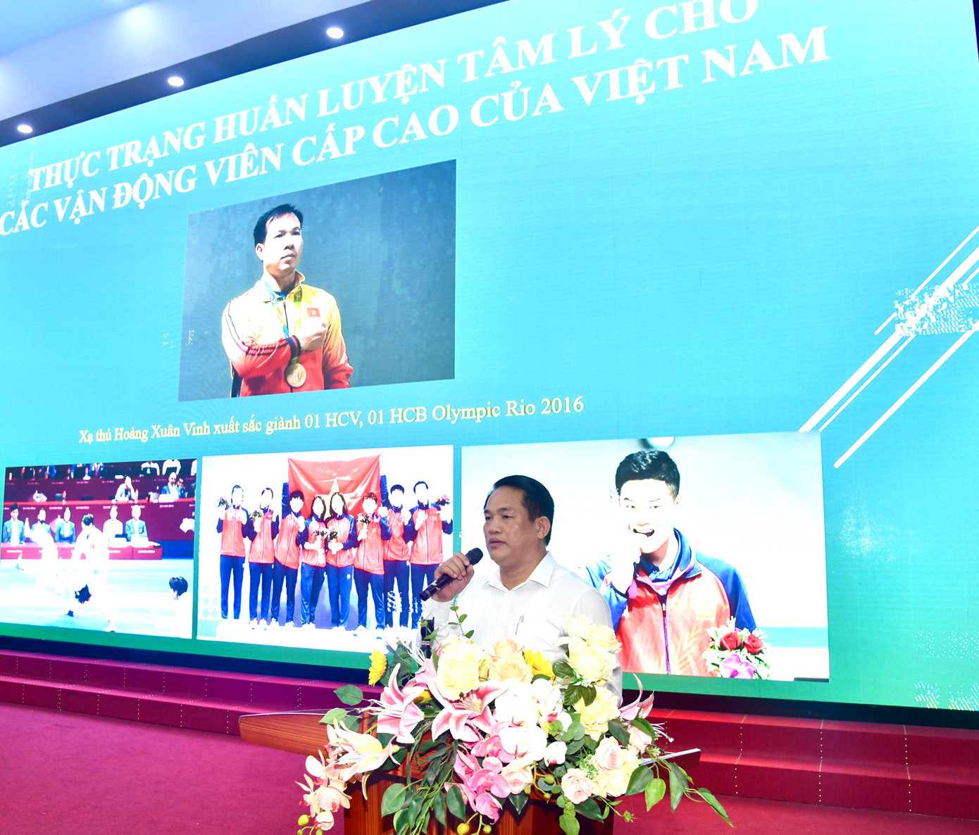 TS. Nguyễn Mạnh Hùng- Giám đốc Trung tâm huấn luyện thể thao quốc gia Hà Nội