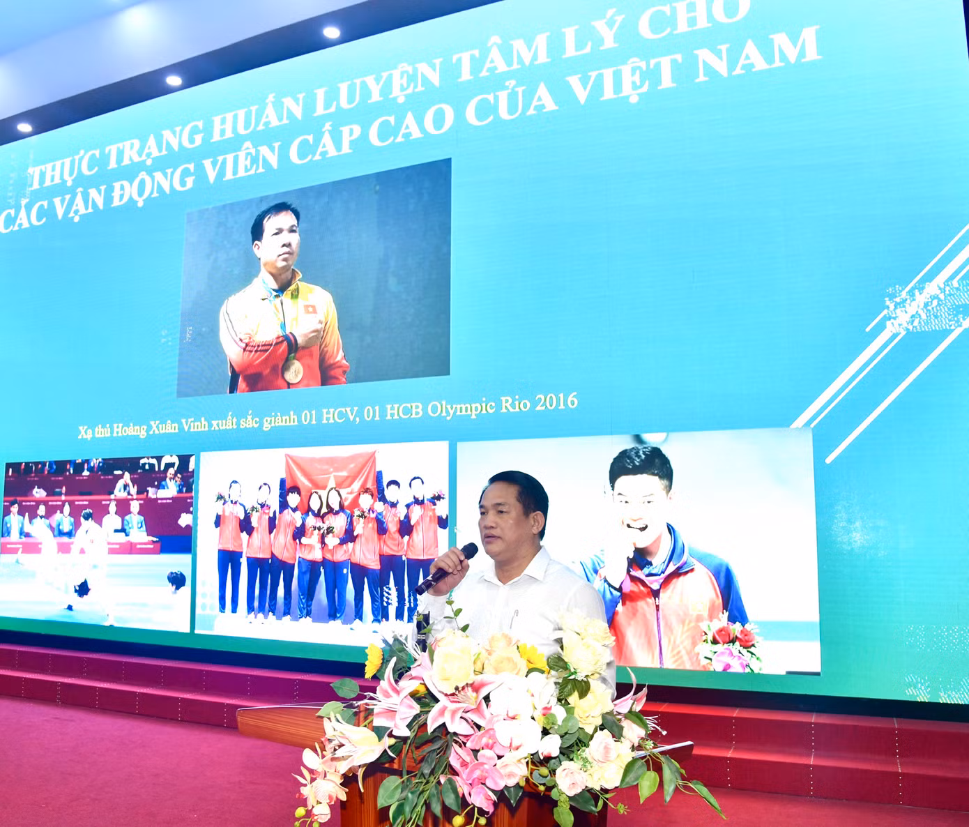TS. Nguyễn Mạnh Hùng- Giám đốc Trung tâm huấn luyện thể thao quốc gia Hà Nội