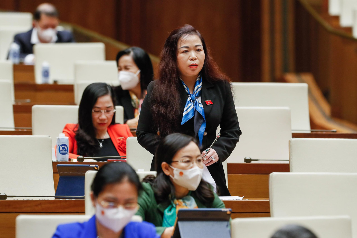 Phó Chủ nhiệm Ủy ban Tài chính Ngân sách Vũ Thị Lưu Mai. Ảnh: Như Ý Phó Chủ nhiệm Ủy ban Tài chính Ngân sách Vũ Thị Lưu Mai. Ảnh: Như Ý