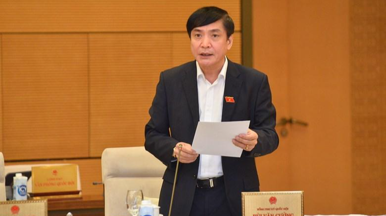 Tổng Thư ký Quốc hội Bùi Văn Cường. Ảnh QH