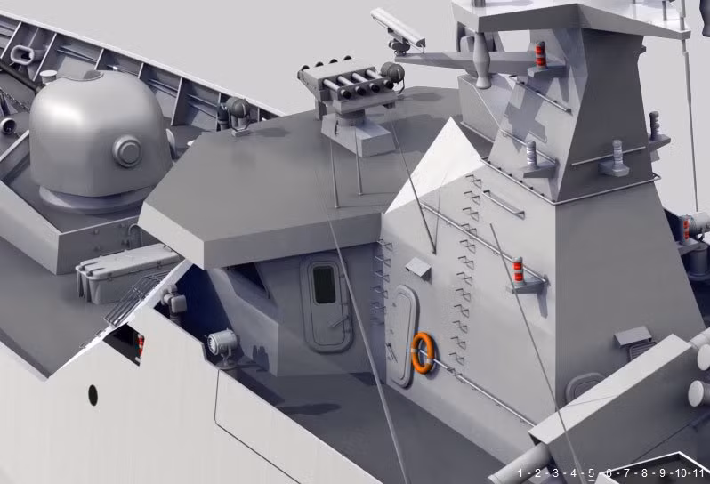 Phần đài điều khiển tầu