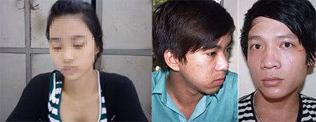 L, Tâm, Hậu tại cơ quan công an