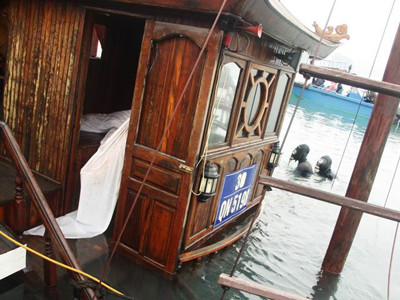 Tàu Trường Hải 06 chìm có thể do van nước