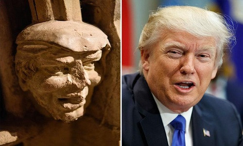 Đầu tượng 700 năm tuổi giống hệt Donald Trump ảnh 1